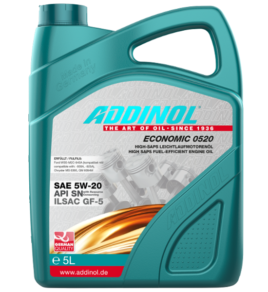 Addinol Economic 0520 5-Liter Kanister