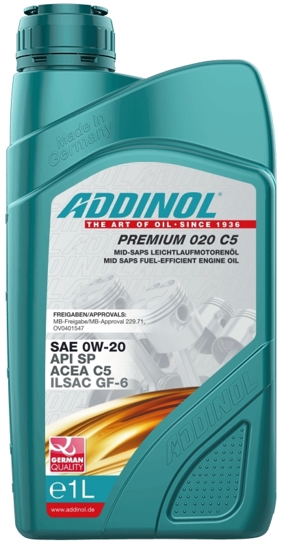 ADDINOL Premium 020 C5  1-Liter
